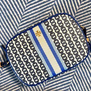 Tory Burch Gemini Link Canvas Mini Bag